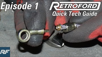Retroford Quick Guide: How to make Stainless Steel Self Assembly Braided Brake Lines