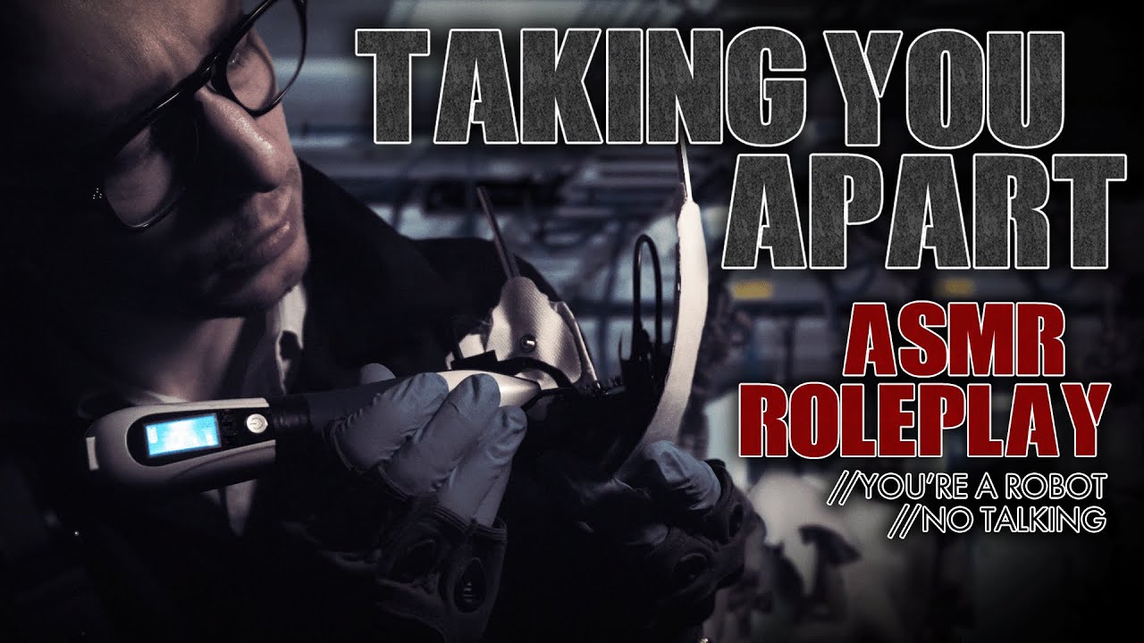 ASMR Robot Disassembly Roleplay | Grounding You (No Talking)