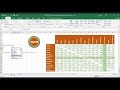TECH-002 - Find a value in intersecting rows and columns in Excel