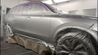 Standoblue Silver VOLVO XC90 Spray Painting