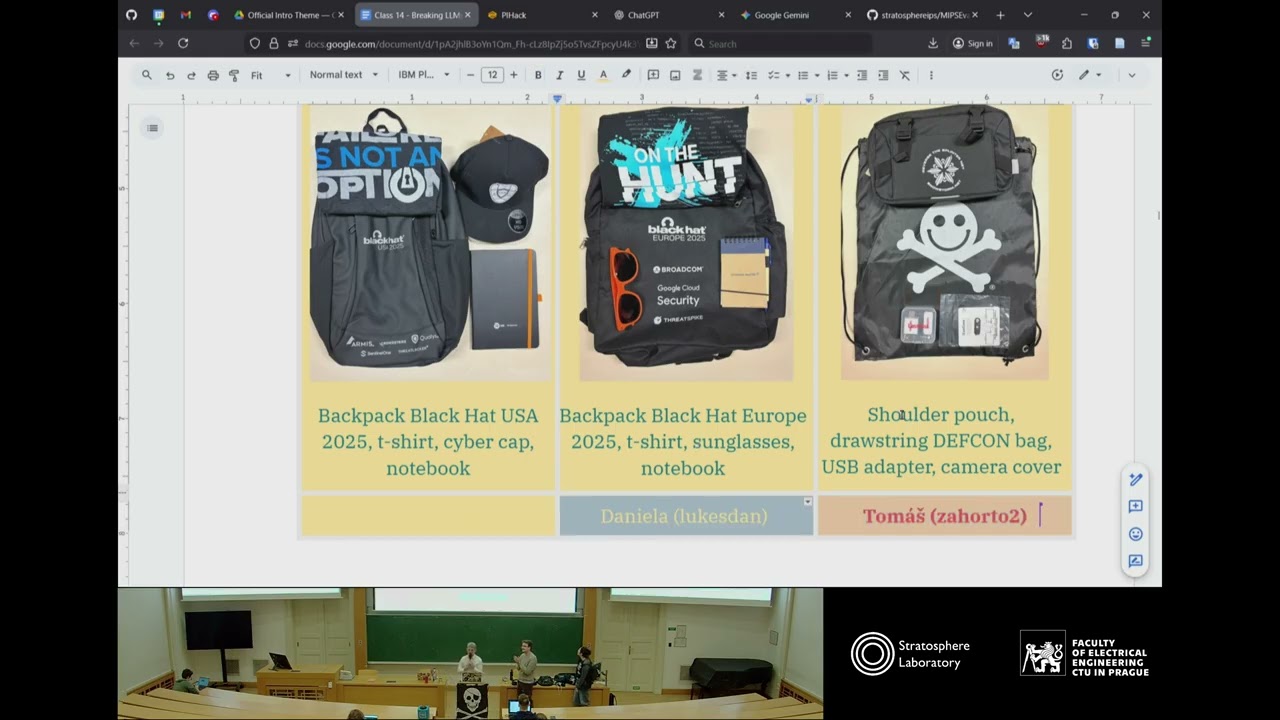 Ing. M. Sladić, Ing. V. Valeros: Introduction to Security (B4M36BSY) – 14 [8. 1. 2026, ZS 25/26]