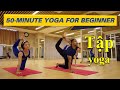50minutes basic yoga flow for beginner based on easy vinyasa flow  yograja yoga class
