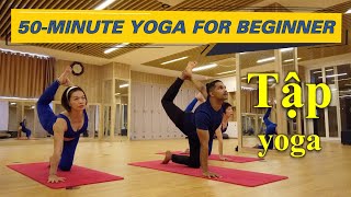 50-Minutes Basic Yoga Flow for Beginner Based On Easy Vinyasa Flow | Yograja Yoga Class