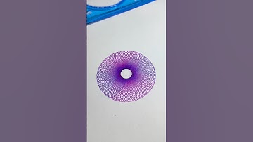 Amazing Spirograph #spirograph #satisfying #asmr #shorts #viral #art #spirography #spirographshr