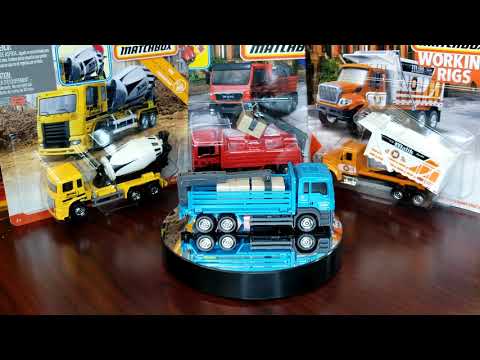 Walkthrough: Matchbox Real Working Rigs Part 2 - Job Site Supply