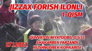 1-QISM JIZZAX FORISH ILONLI  SHAKARBEK FARZANDI XUSHNUDBEKNING KOPKARISI 27.1.2023