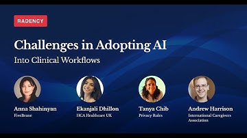Challenges in Adopting AI Into Clinical Workflows