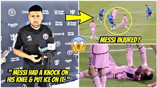 😱SHOCKING: Messi Injured?! Inter Miami Assistant Coach Javier Morales Spills All the Details Live!