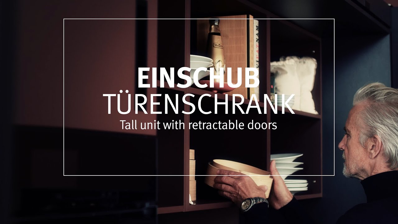 next125 | Einschubtürenschrank | Retractable door unit