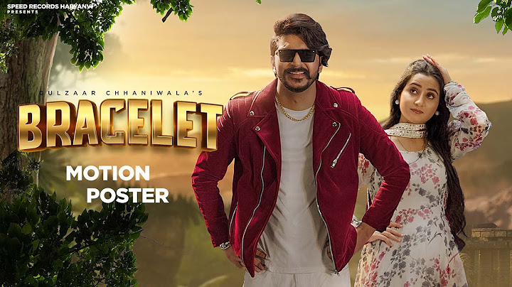 Gulzaar Chhaniwala | Renuka Panwar | Bracelet (Motion Poster) | Haryanvi Song 2023