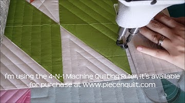 Natalia Bonner Machine Quilting Straight Lines   They Can Be Cool!