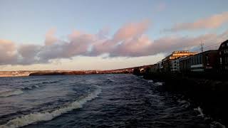 Озеро Веттерн ( Vättern ) , набережная Йёнчёпинга ( Jönköping ) . 29 ноября 2019.