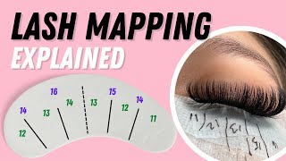 LASH MAPPING EXPLAINED | very detailed \& informative, cat eye, doll eye, wispy lashes