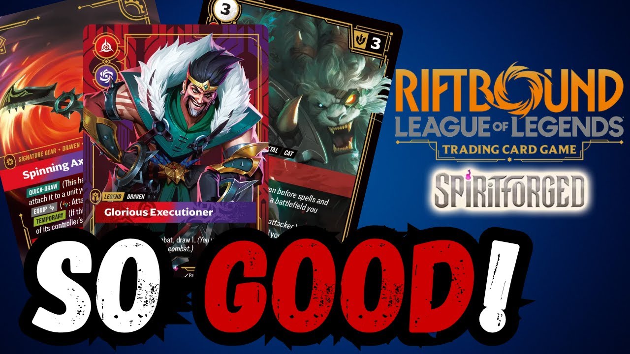 DRAVEN IS AMAZING! | Riftbound: The League of Legends TCG - YouTube