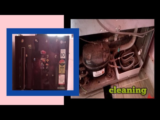 How to Clean a Refrigerator Drip Tray ( Evaporator tray on Samsung