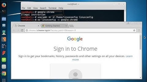 How to install chrome on kali linux 2019.1 as root