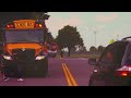 What to do when school bus stopped and emergency vehicle oncoming