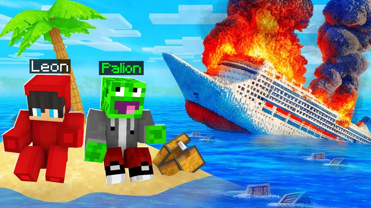 PRZEŻYLIŚMY WYPADEK STATKIEM WYCIECZKOWYM w Minecraft!