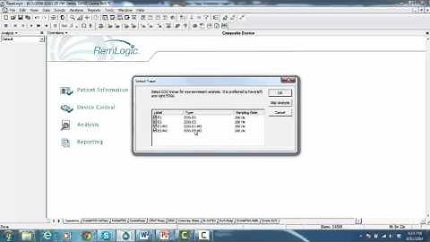Remlogic Video 18  Automatic Analysis   e g  PSG