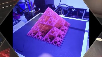 Fractal Pyramid Timelapse 3D Print