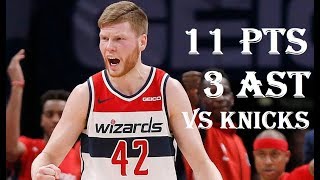 Davis Bertans 11 Pts 3 Ast New York Knicks vs Washington Wizards HIGHLIGHTS