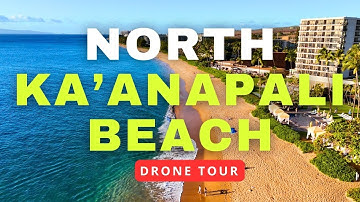 North Kaanapali Beach Maui Drone Tour , Black rock to Honua Kai - Resorts, Snorkeling Summer 2025