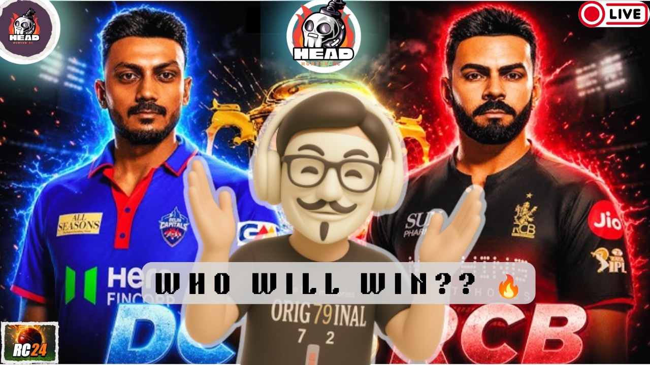 🔴LIVE :  RCB vs DC🏏 IPL 2027 AUCTION GAMEPLAY🇮🇳in REAL CRICKET💪Mt-02🔥#rc24 #rcbvskkr #rcbvsdc