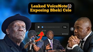 Yhoooo Ngeke Ukholwe Ukukhohlakala Okuvezwe Iphoyisa Ngo Bheki Cele Zizwele Kule Voice Note