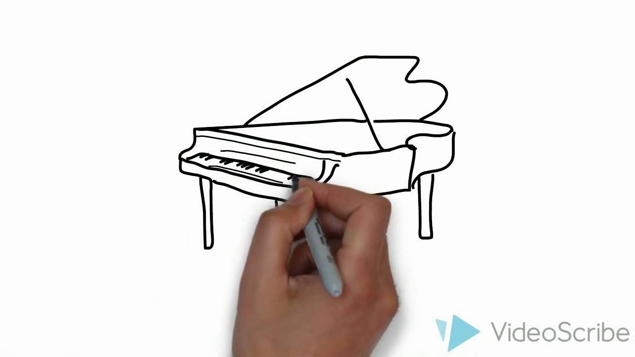 Menggambar Piano Youtube