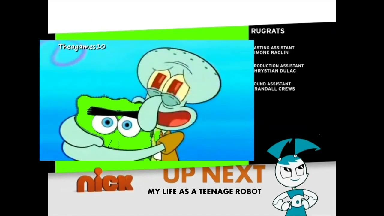 What If SpongeBob Split Screen Rugrats Credits? YouTube