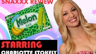 Charlotte Stokely Tries Melon Bar - Snax