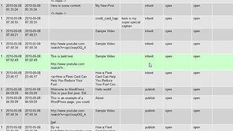 WP201-05 Worpress Maintenance-Clean up a Wordpress database