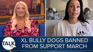 “Metropolitan Police Shoot Dogs!” | Vanessa Clashes With XL Bully Support March Organiser