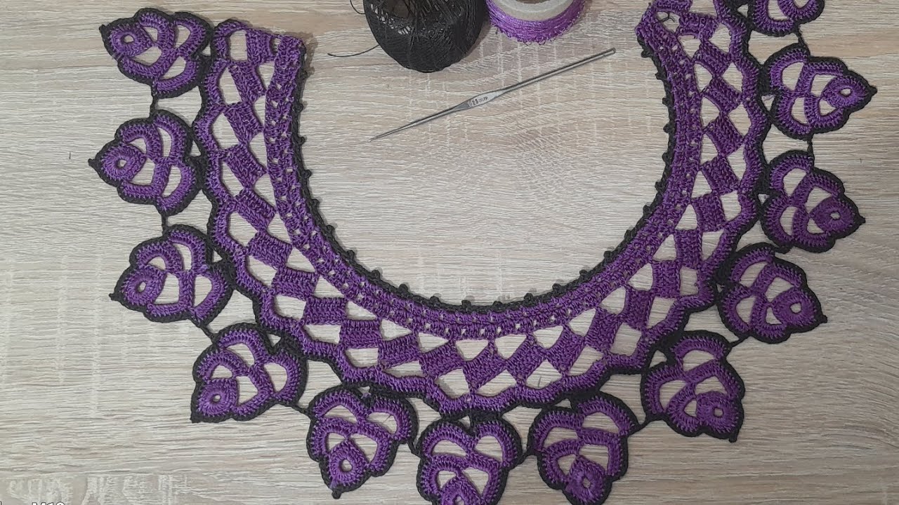 جديد الانامل الذهبية//صدر كروشي خطوة بخطوة//جديد 2025