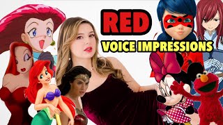 Doing 20 Voice Impressions Red Using Your Comments