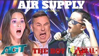 America's got talent this child's voice is extraordinary singing the song Air Supply