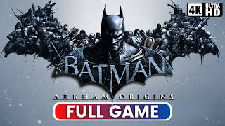 Batman: Arkham Origins | Full Game (pc Gameplay 4k 60fps)