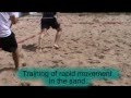 Basic training for beach handball