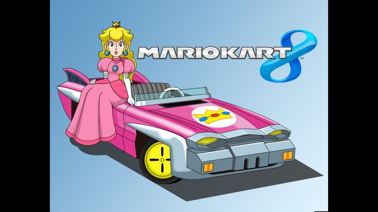 Princess Peach Go Kart