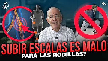 ¿Subir escaleras fortalece las rodillas?