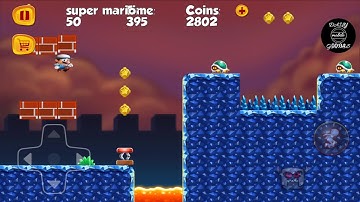 Super Jungle World Run | Level #49 | Super Mario Run like game