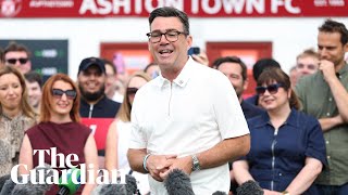 Andy Burnham addresses supporters in Makerfield after byelection win – watch live