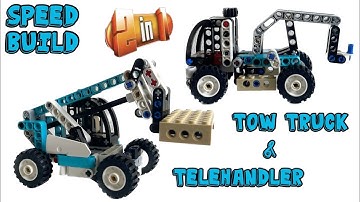 Speed Build | Lego Technic 2in1 Set 42133 Telehandler | Building Lego | Stop Motion