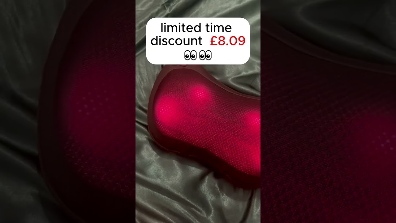 Relieve Muscle Knots with This At-Home Shiatsu Massager 