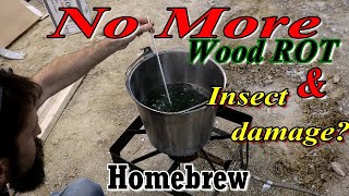 Homebrew Wood Rot & Insect Treatment