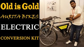 Aurita Bikes Electric Conversion Kit | Range 45KM | Electric vehicles India