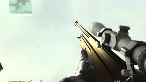 Gold L118A - Slow Motion Reload - A MW3 Short