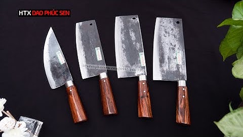 BỘ DAO 4 MÓN TRUYỀN THỐNG VỪA TIẾT KIỆM LẠI ĐẦY ĐỦ CHỨC NĂNG - HÀNG CHUẨN CỦA HTX DAO PHÚC SEN