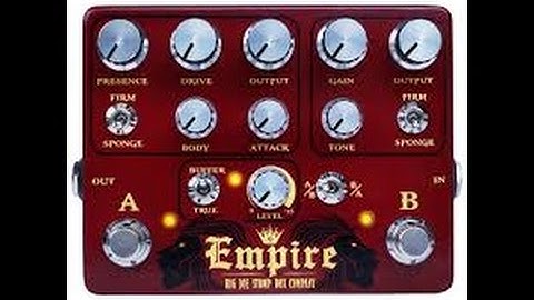 Big Joe Stomp Box Company Artists Relations Gear Preview 2016