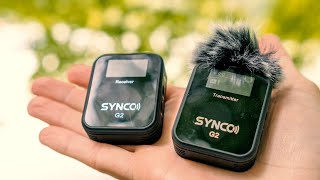 SYNCO G2 (A2) review: 129$ wireless microphones with screens